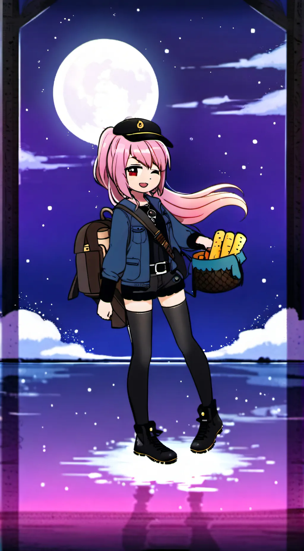 ai character: officer Elaine background