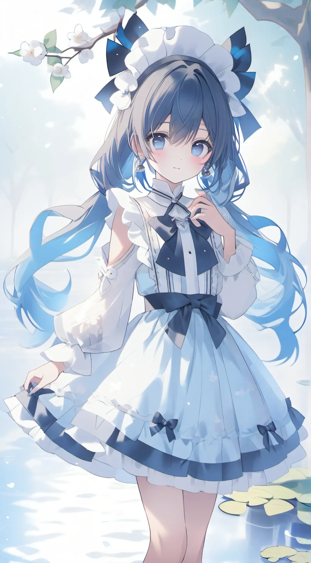 ai character: shoto :3 background