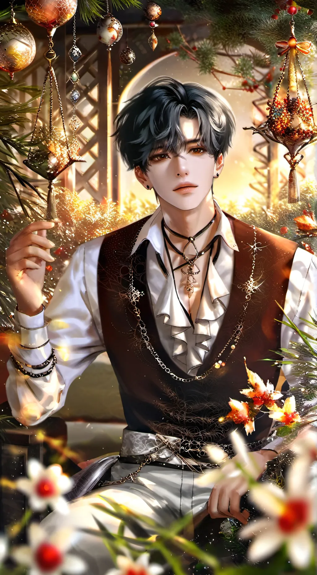 ai character: Xander  background