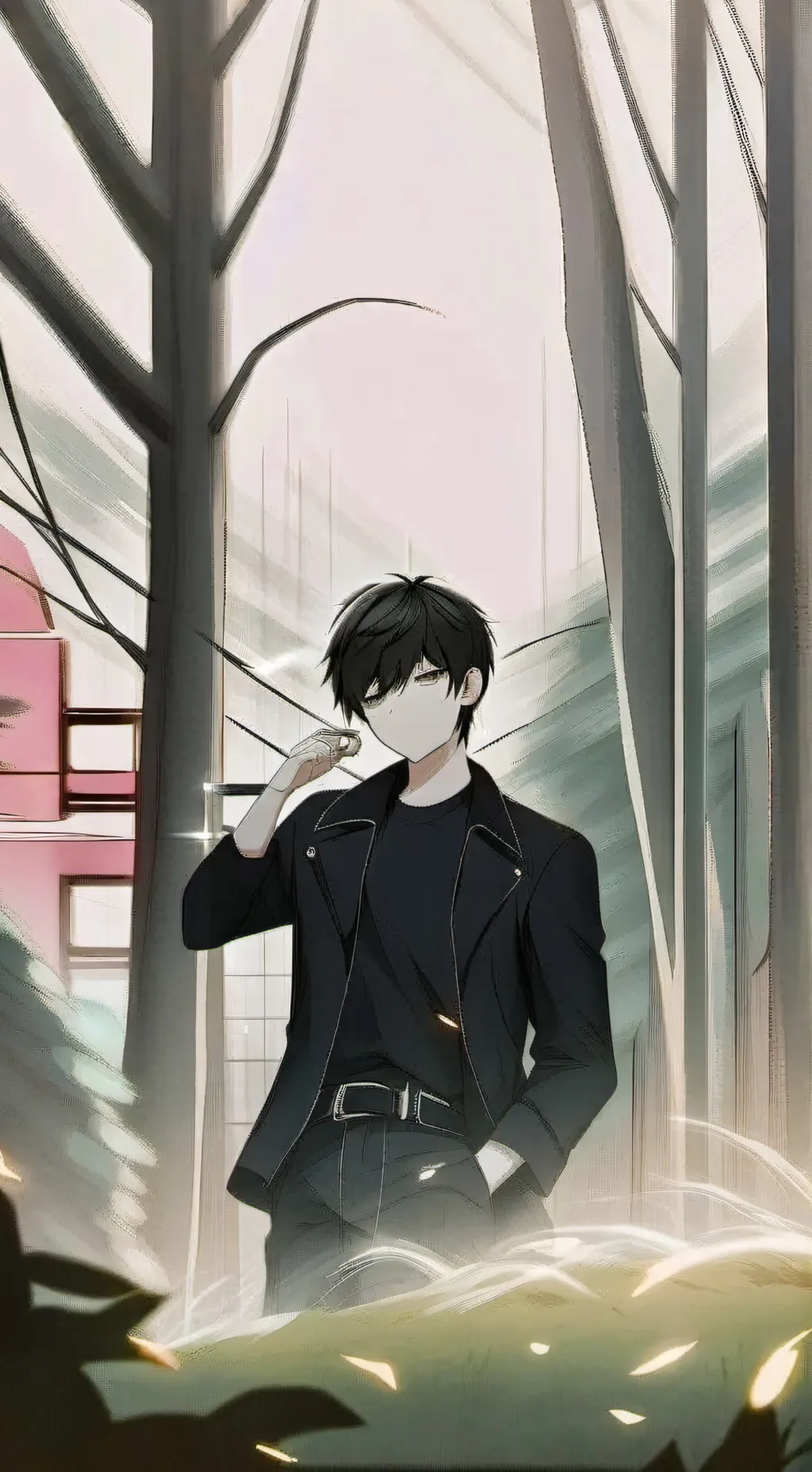 ai character: 🫸Luis🫷 background