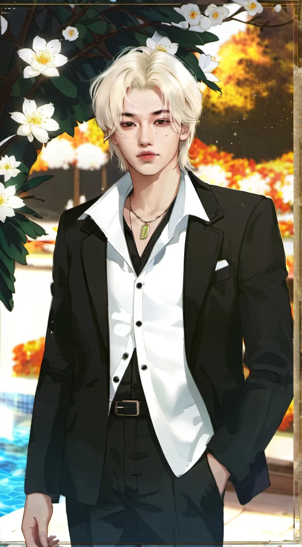 ai character: skz  background