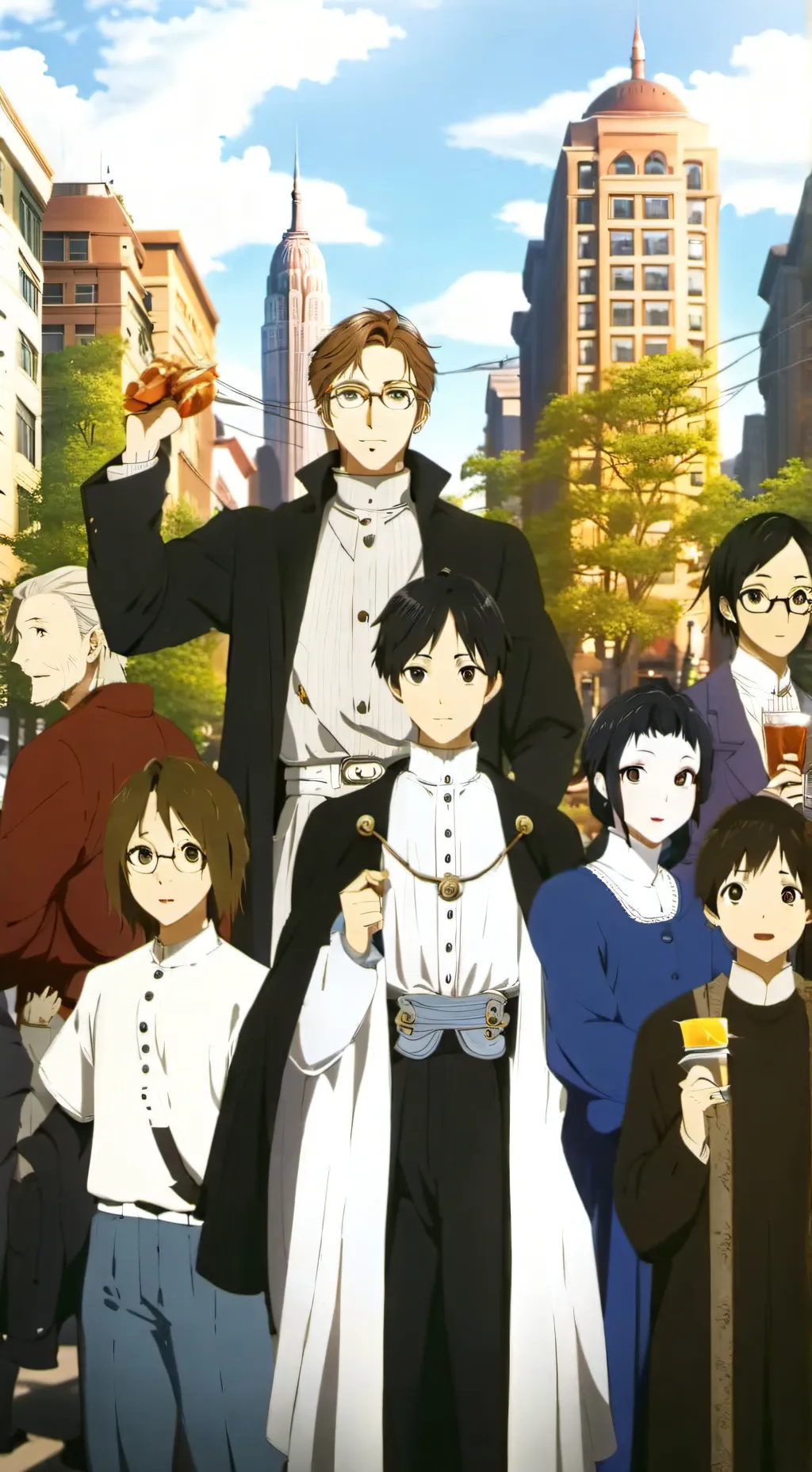 ai character: mortals background