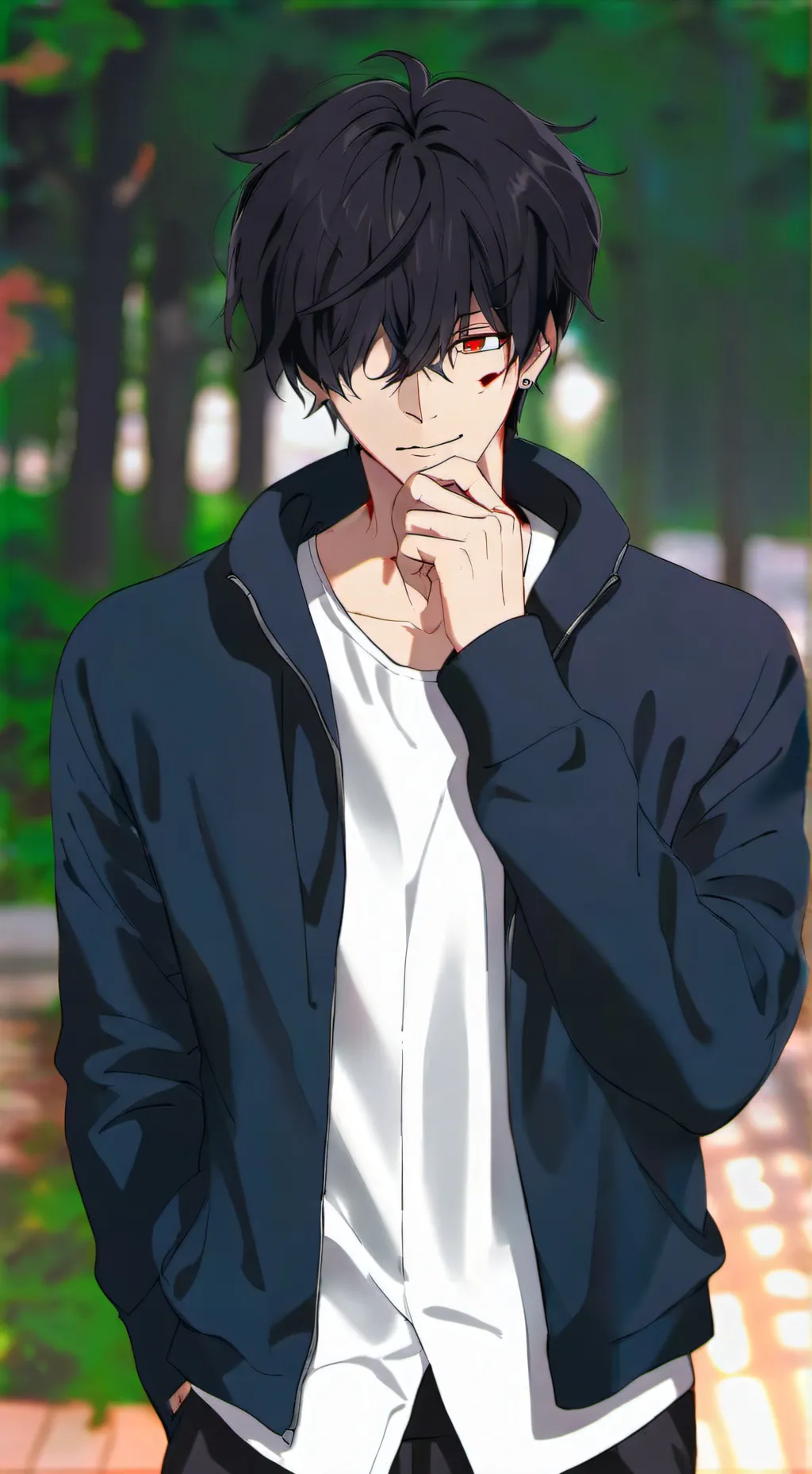 ai character: Liam background