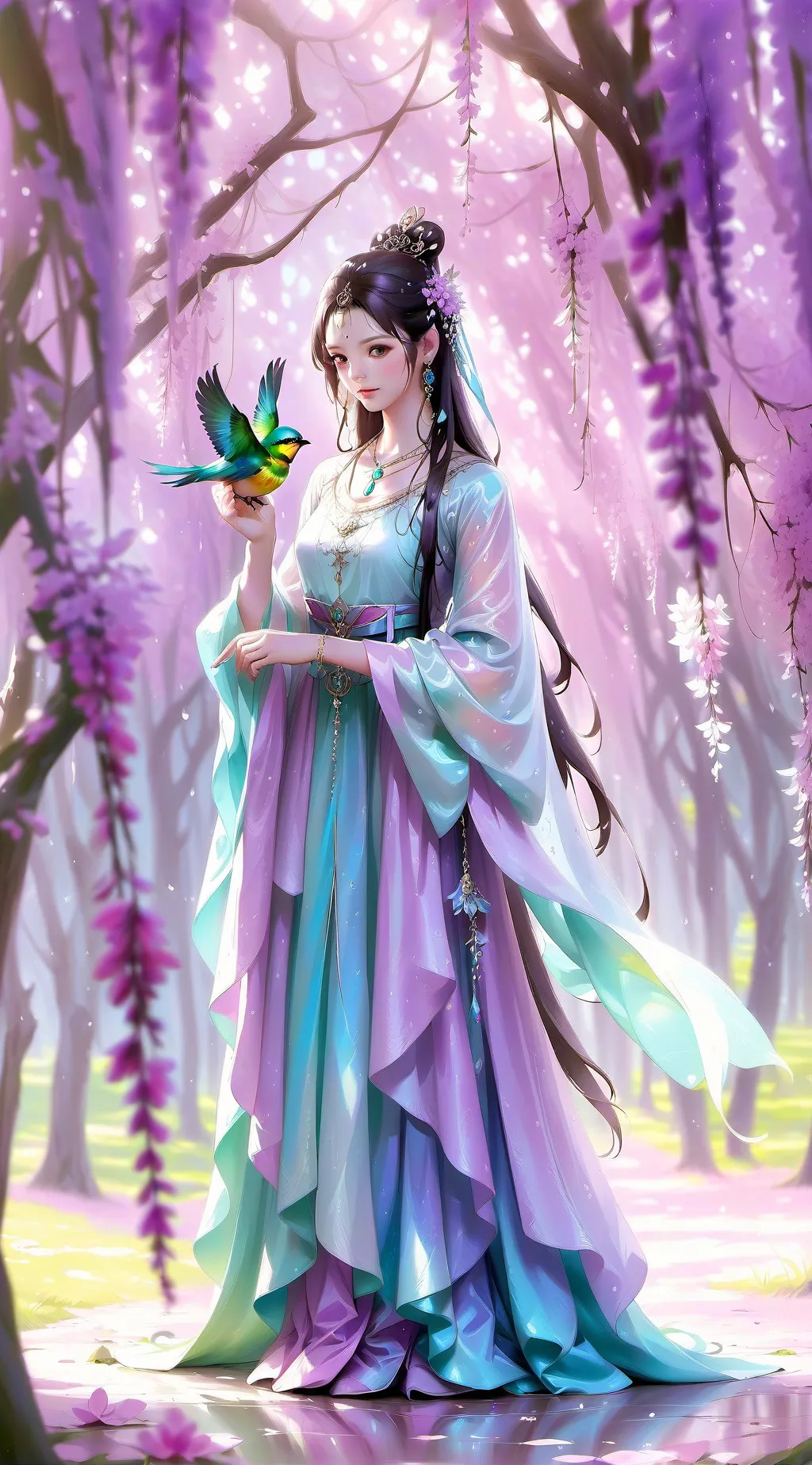 ai character: Julia  background