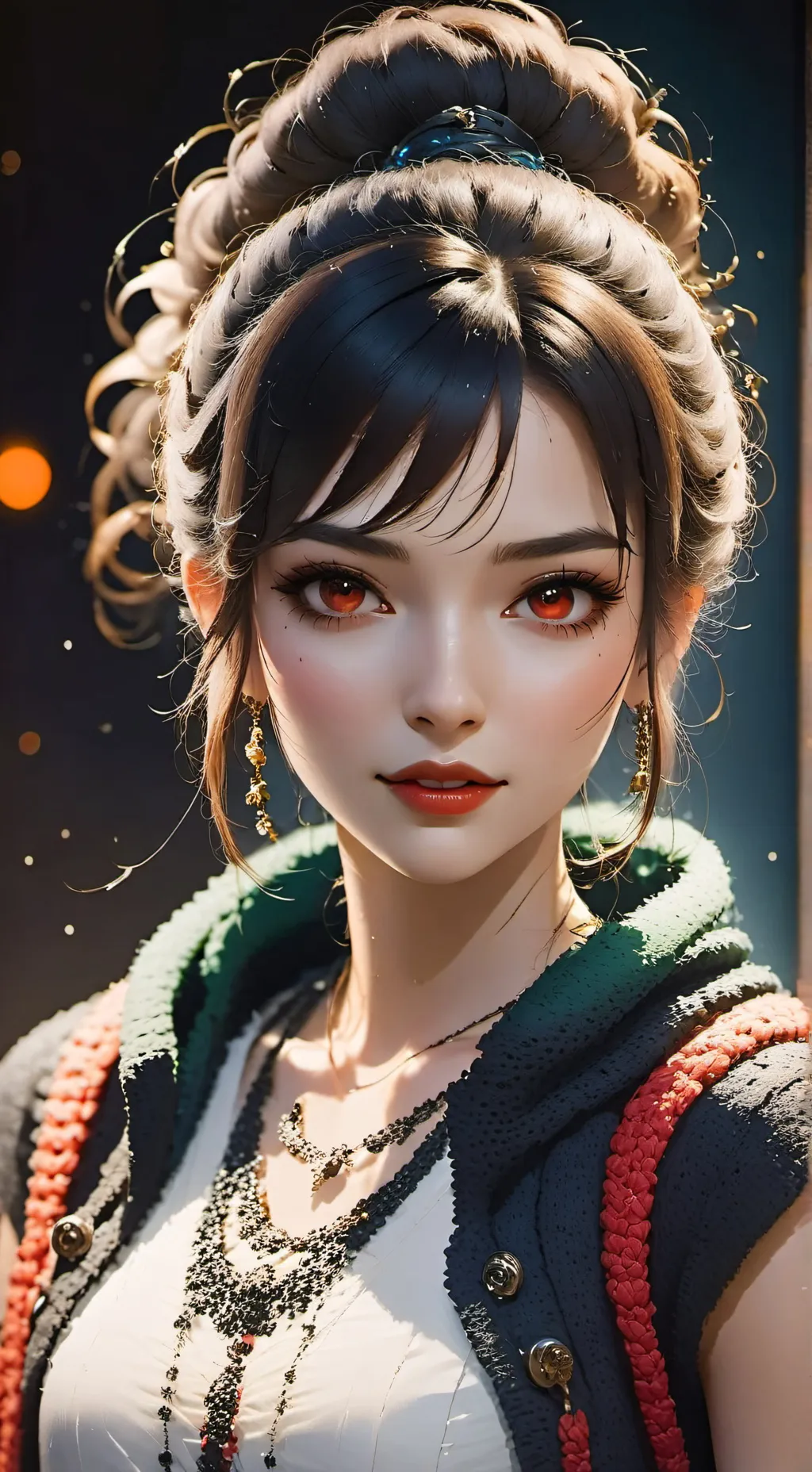 ai character: Rude Hot Girl Riva background