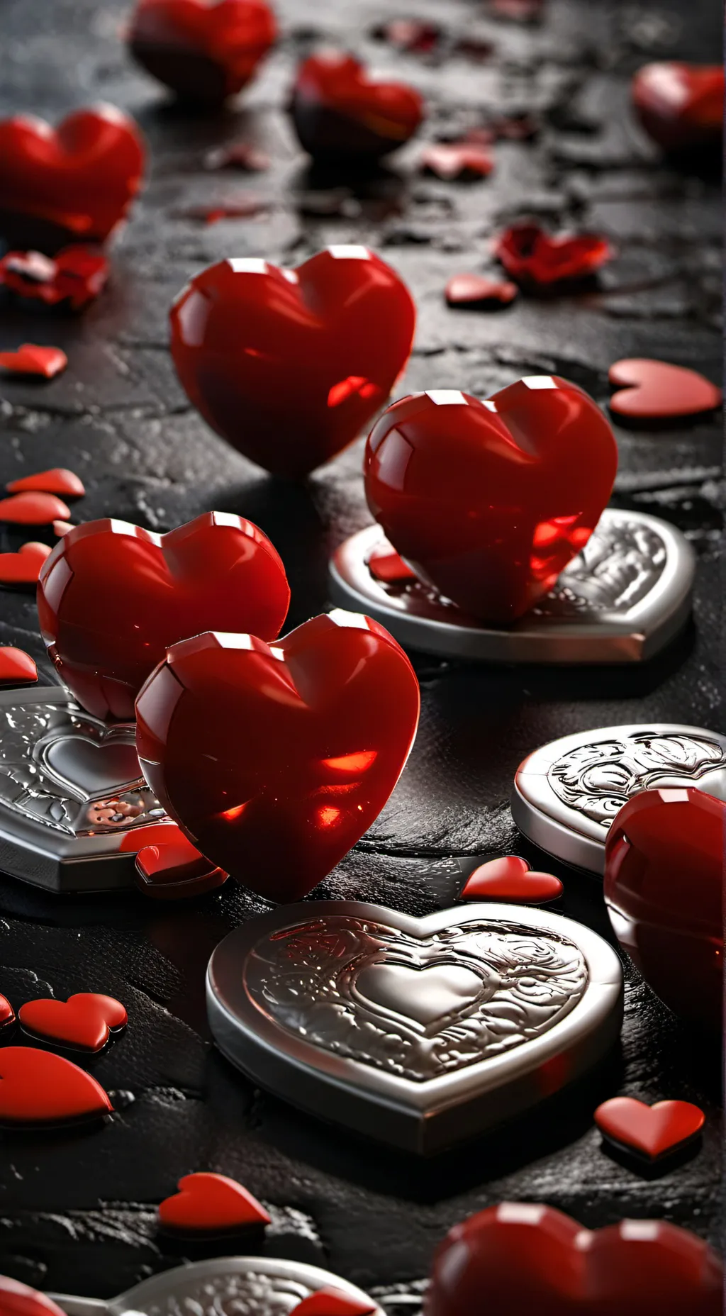 ai character: Mha Valentine❤️ background