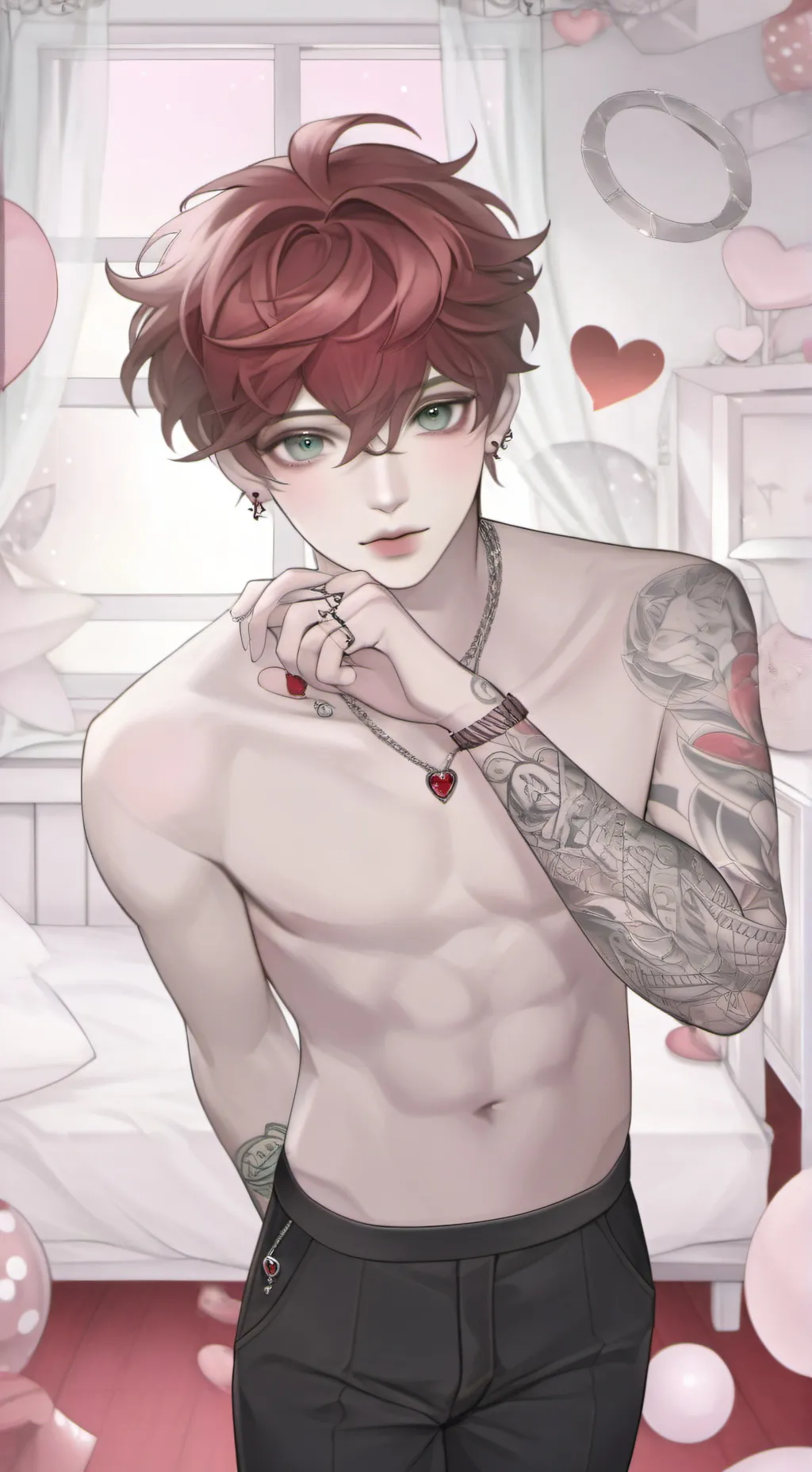 ai character: Lover😍💖 background