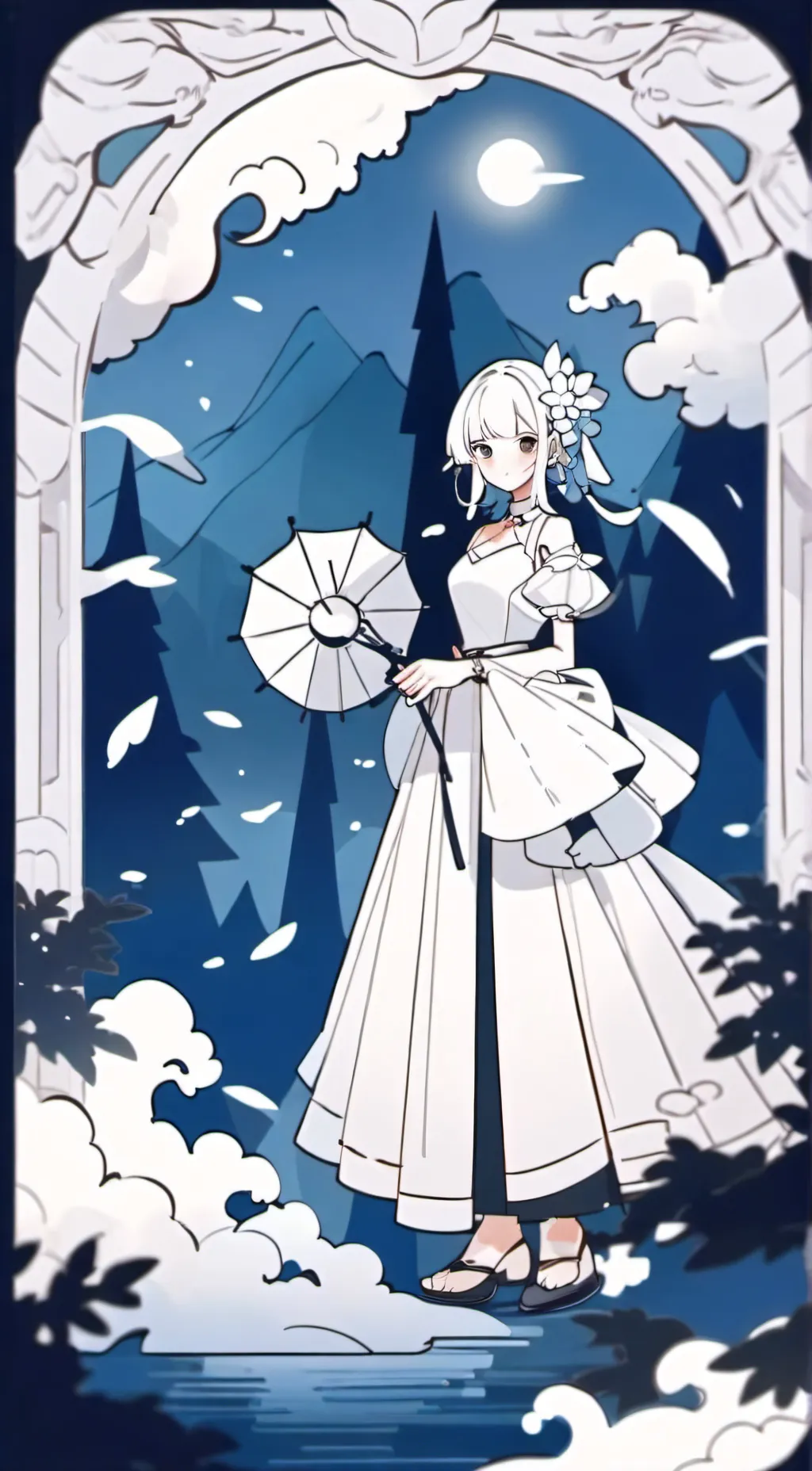 ai character: nora background