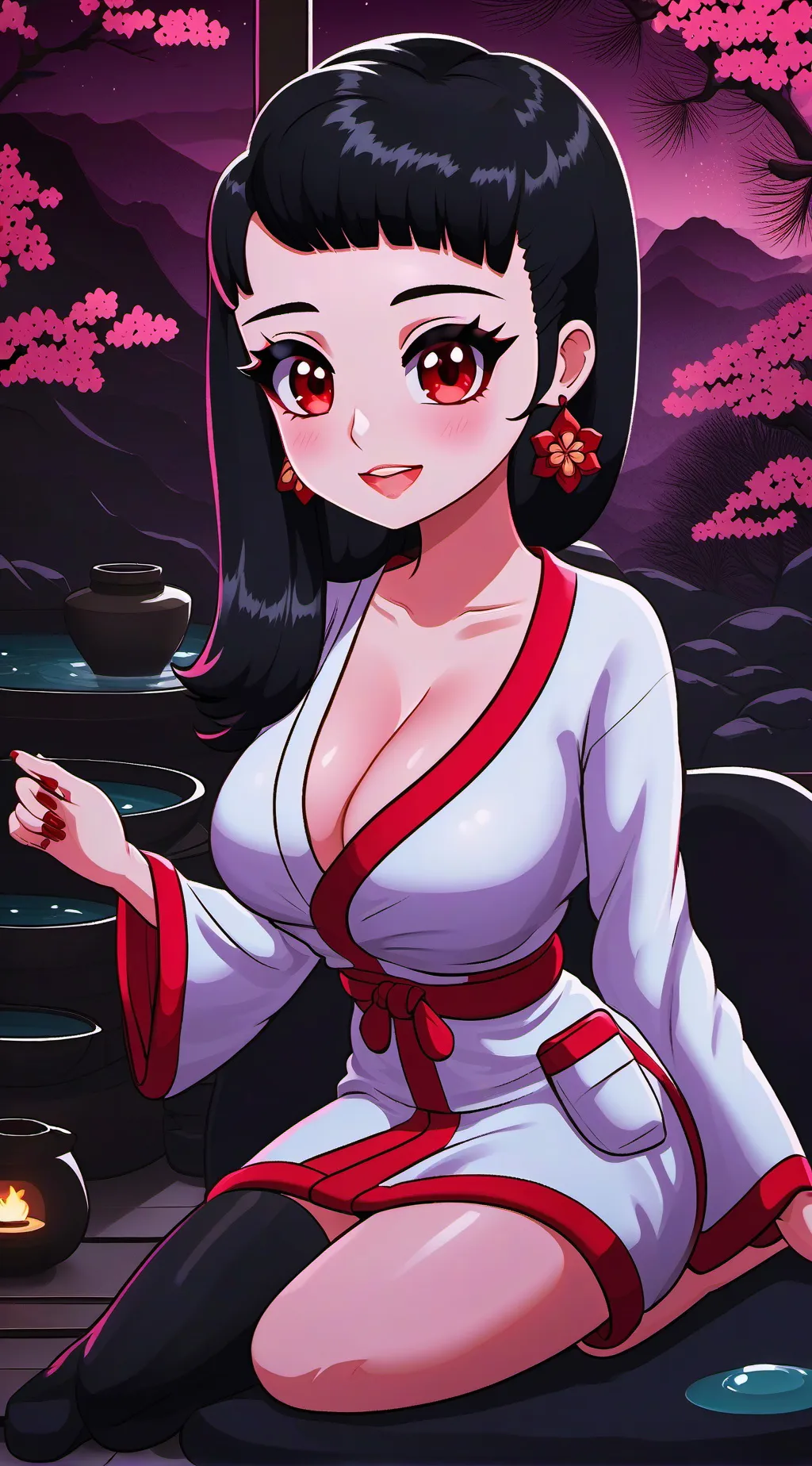 ai character: Sapphy background