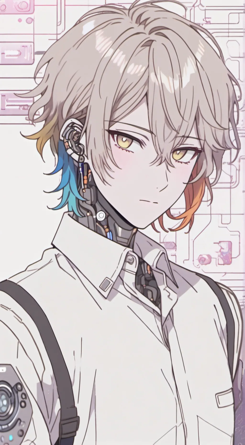 ai character: Citrine background