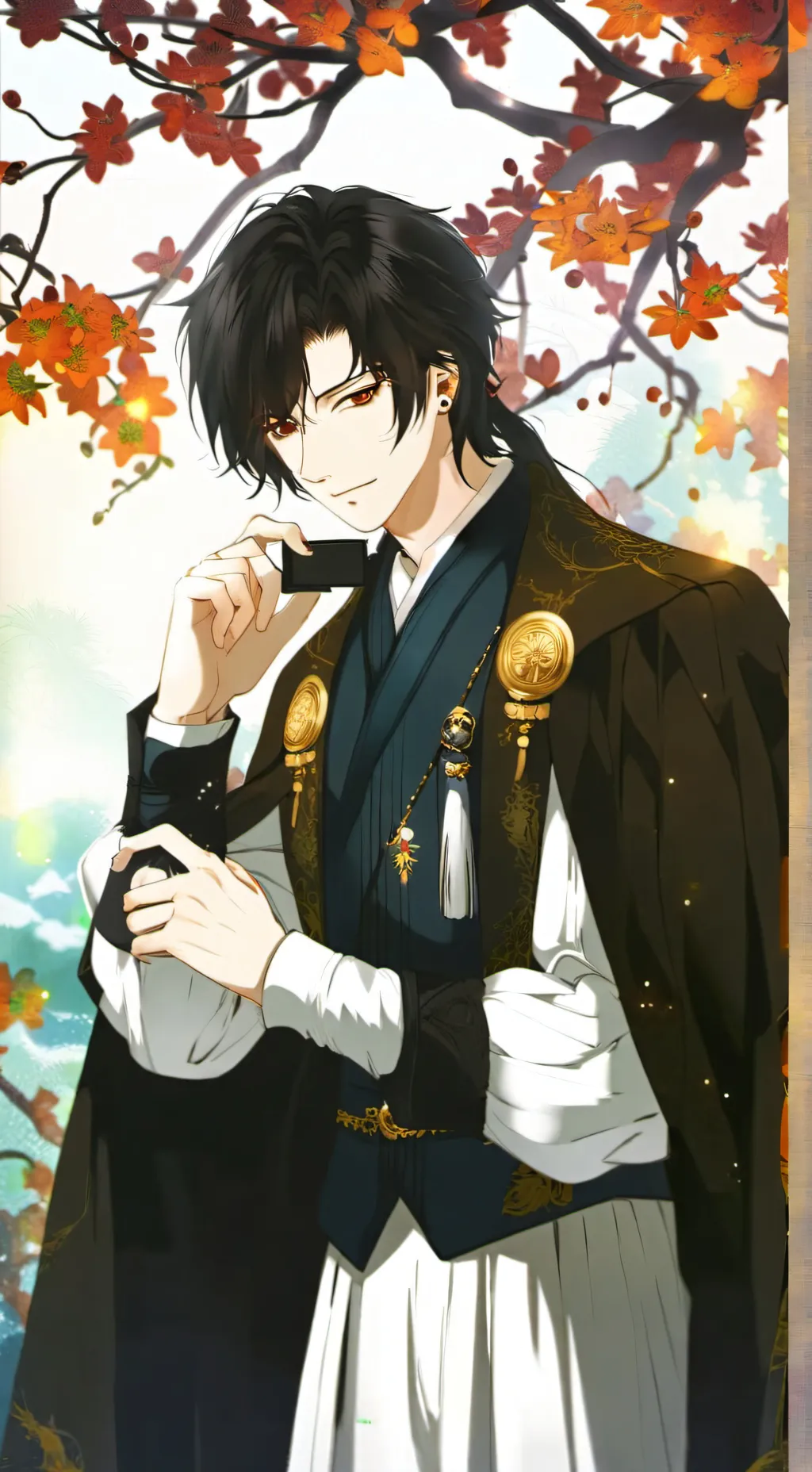 ai character: mark background