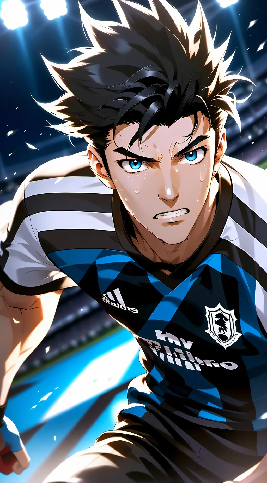 ai character: Yoichi Isagi background