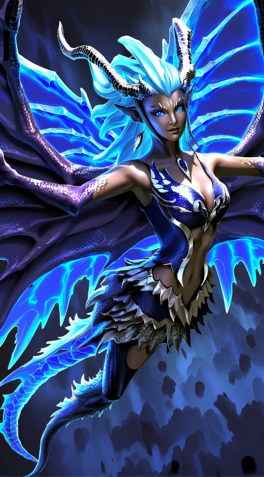 ai character: Astra, The Celesti background