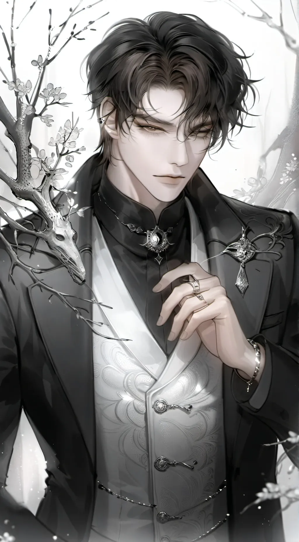 ai character: -. •~ Liam  ~•.- background