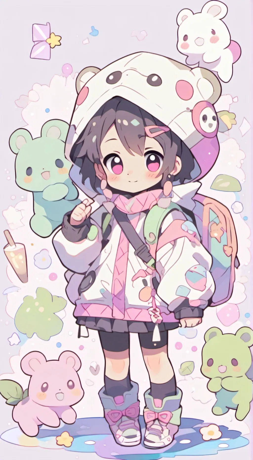 ai character: jake e mike background