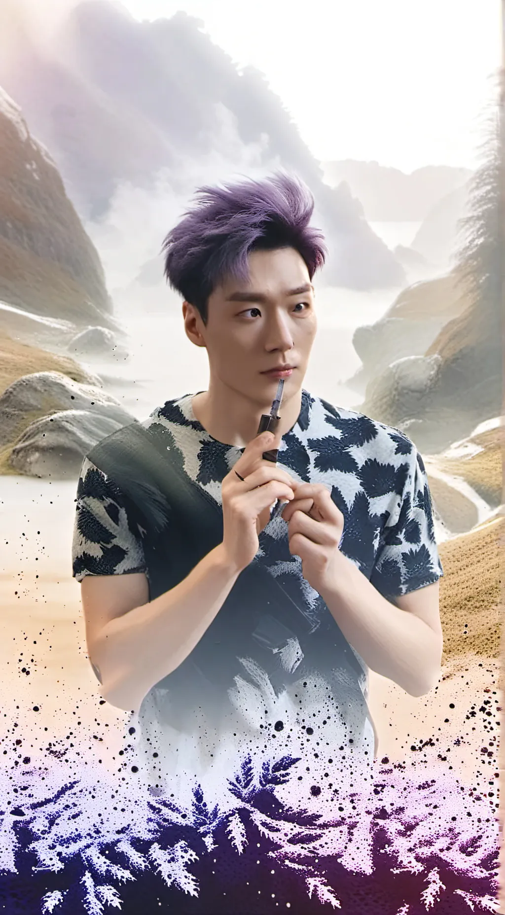 ai character: thanos background