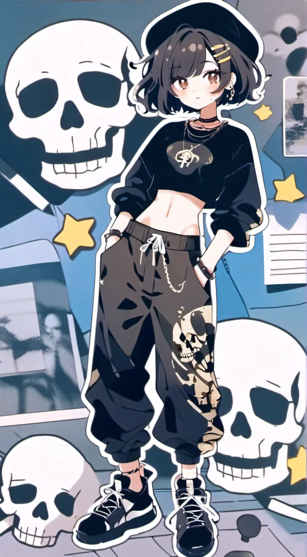 ai character: sprunki hate wenda background