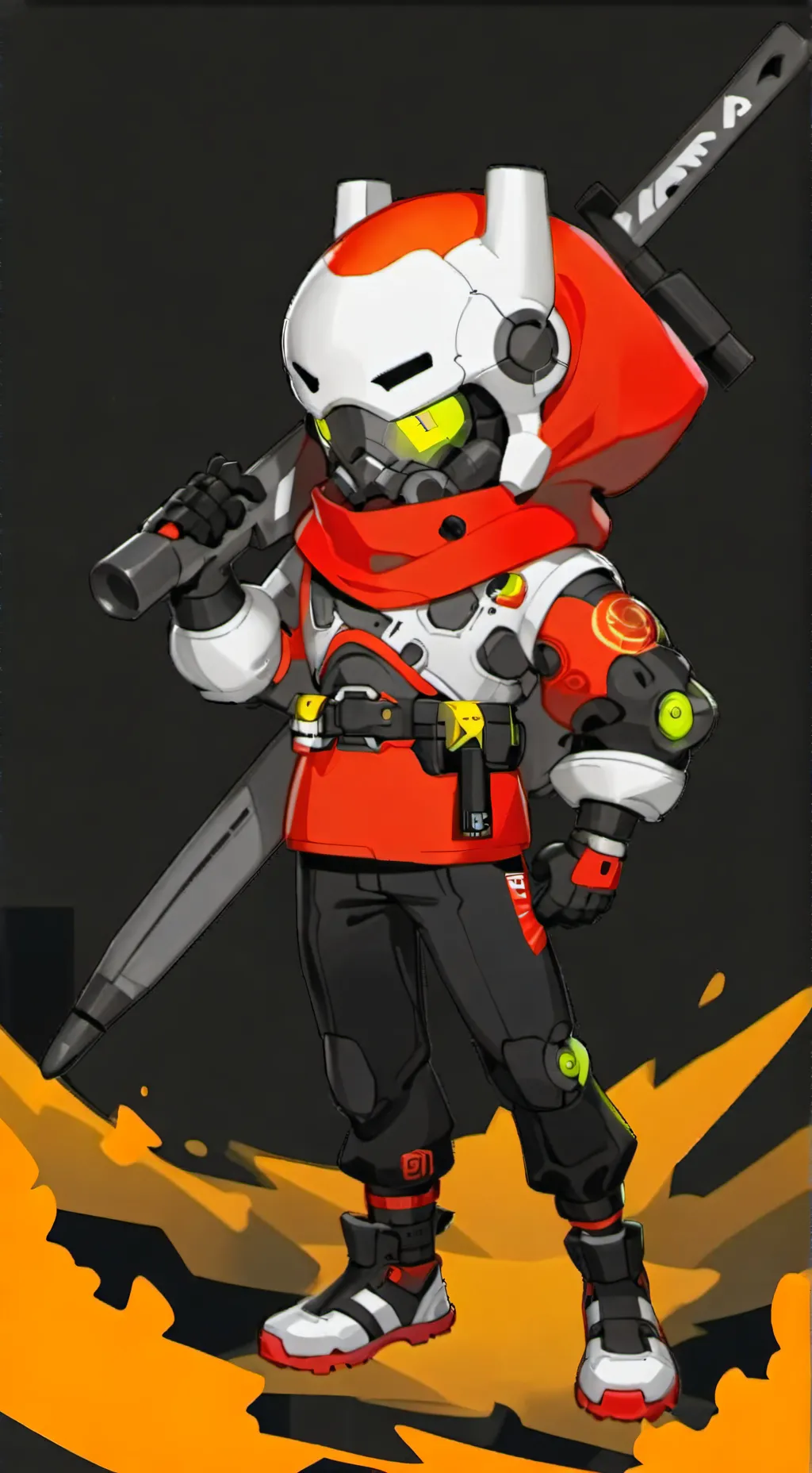 ai character: armitron background