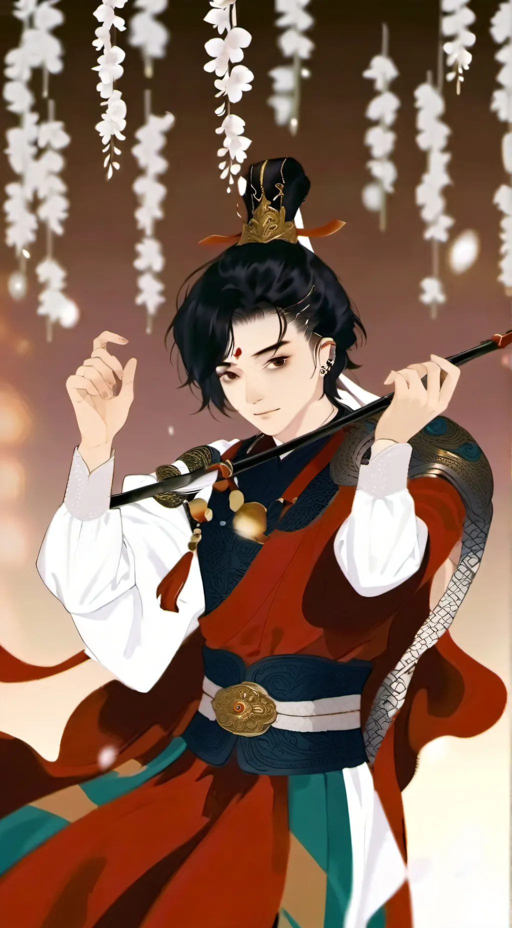 ai character: kny background