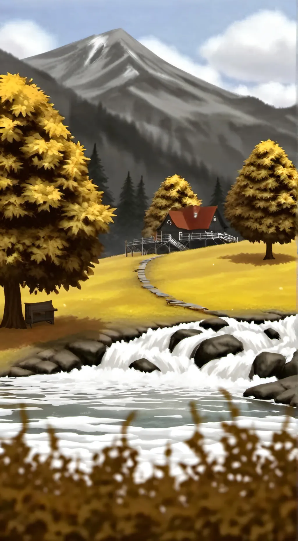 ai character: I quit..  background