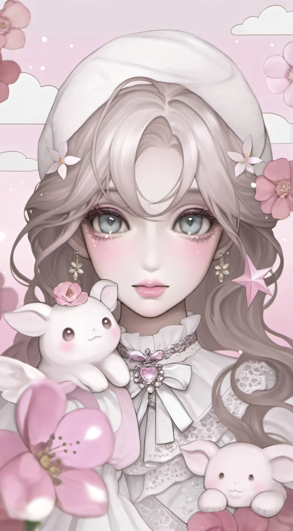 ai character: Stray kids🐺🥟🐰🐷🐥🐿🐶🦊 background