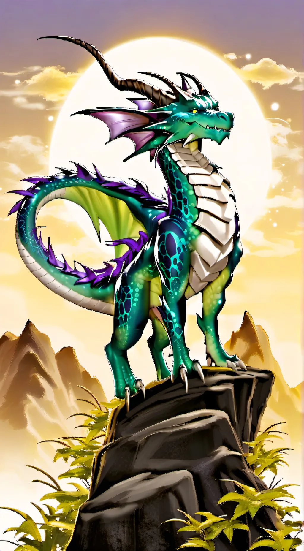 ai character: Tadpole  background