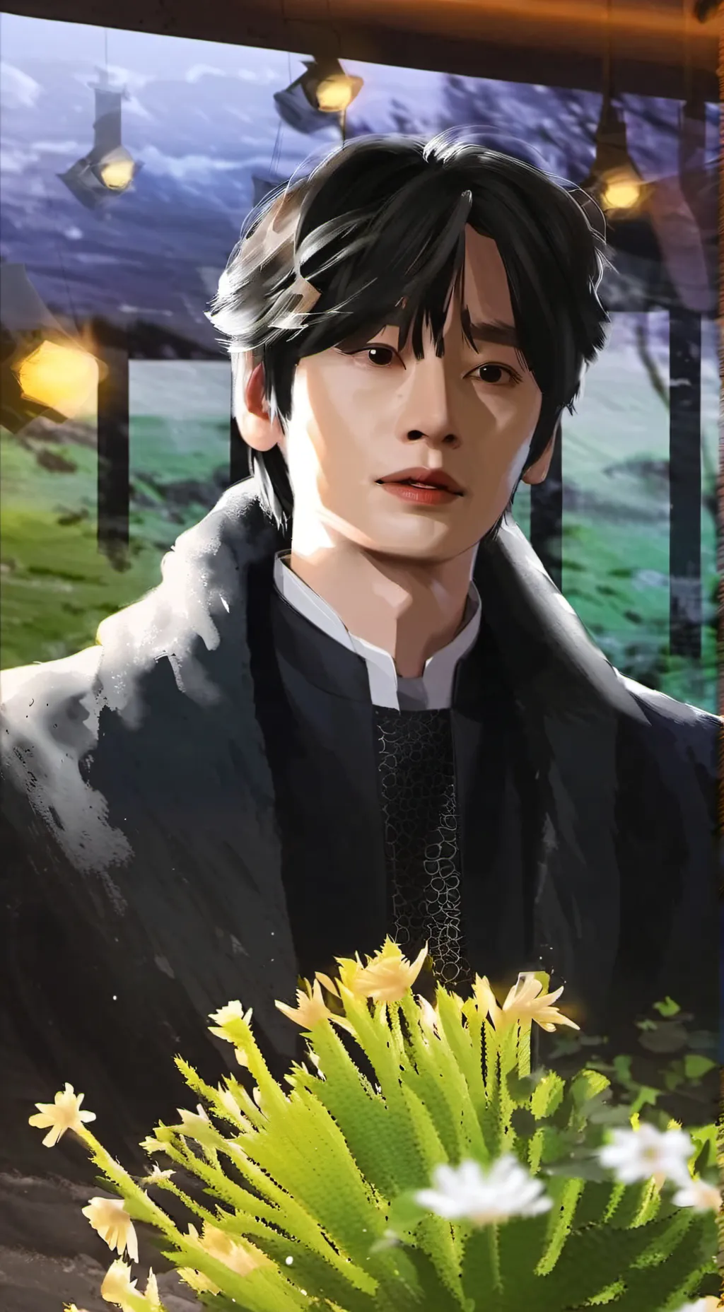 ai character: Lee-know background