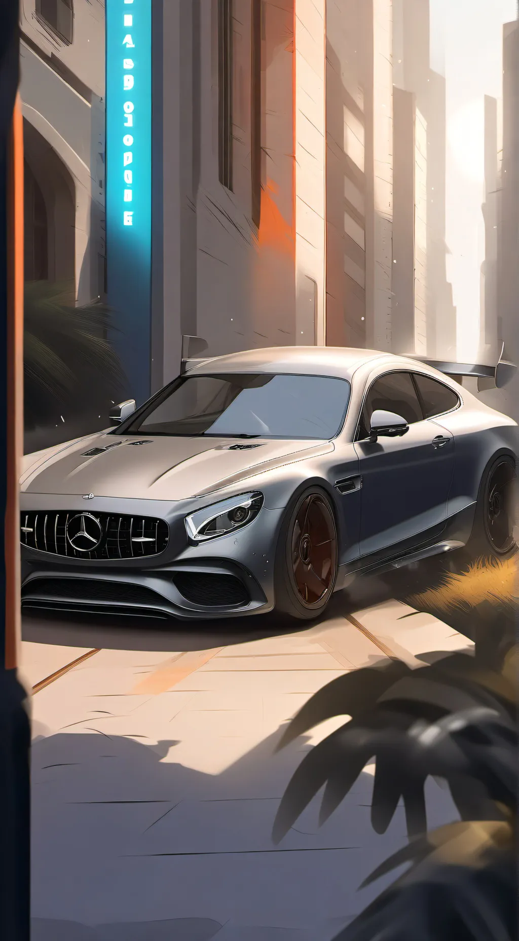 ai character: Hogwarts..ROADTRIP background