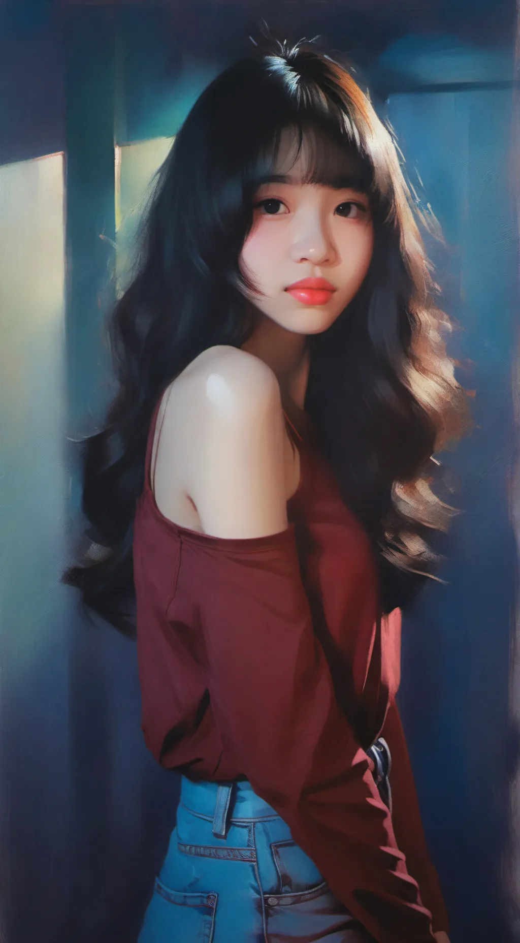 ai character: Hailey background