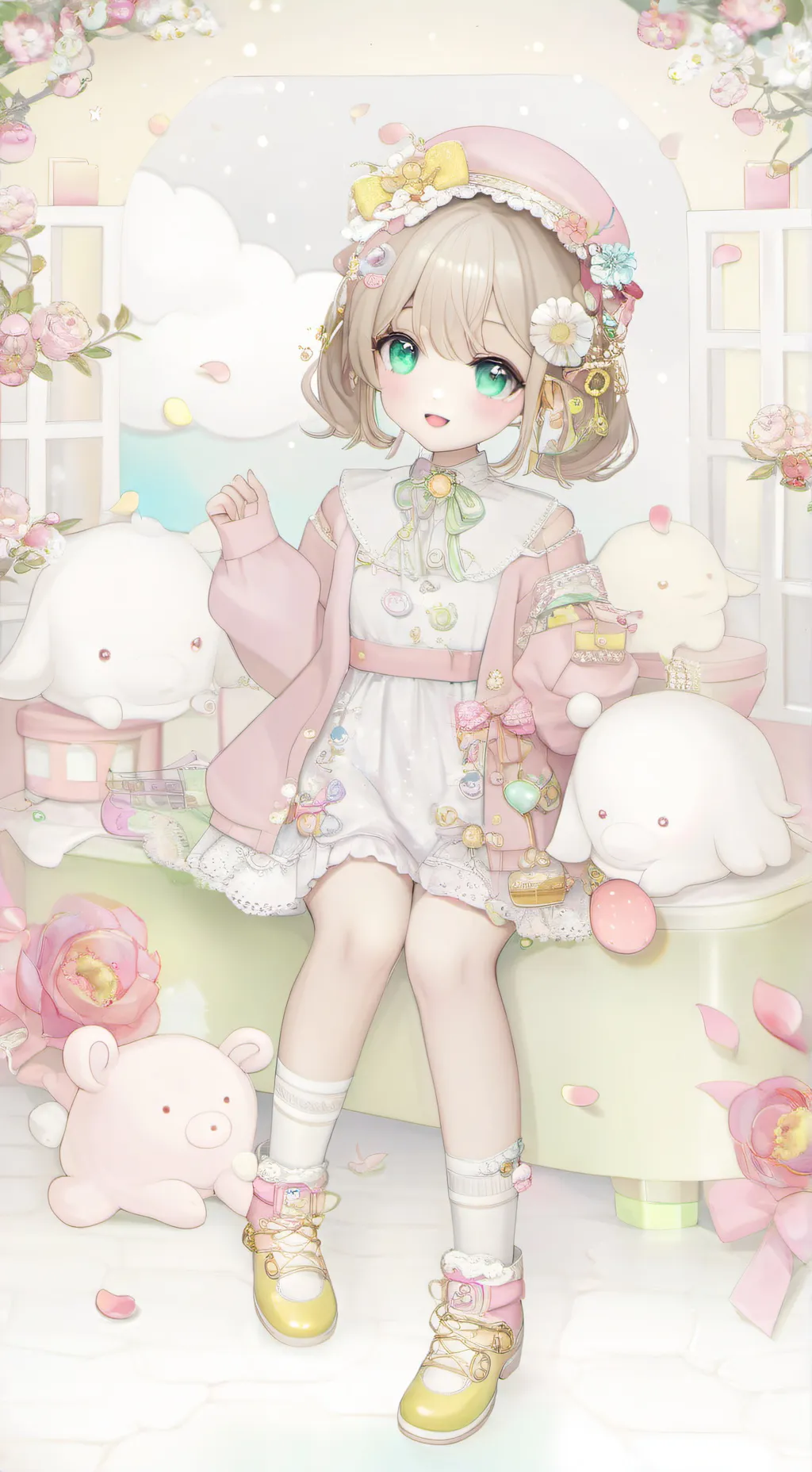 ai character: cha cha background