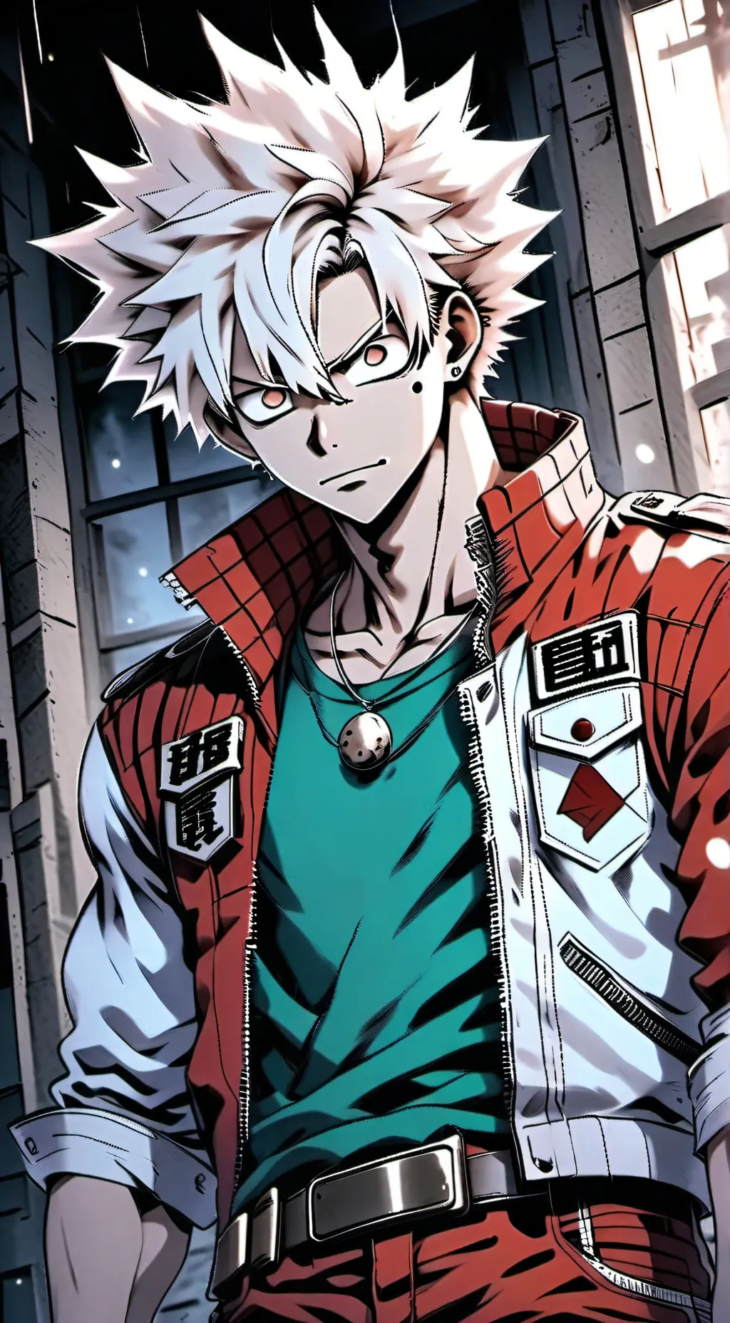 ai character: Bakugo background
