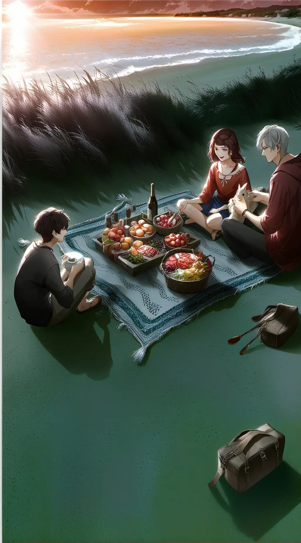 ai character: 6wirl n kinich out background