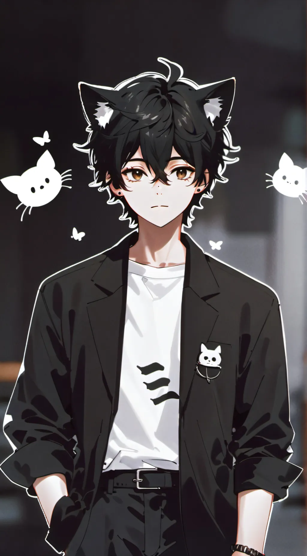 ai character: костя background