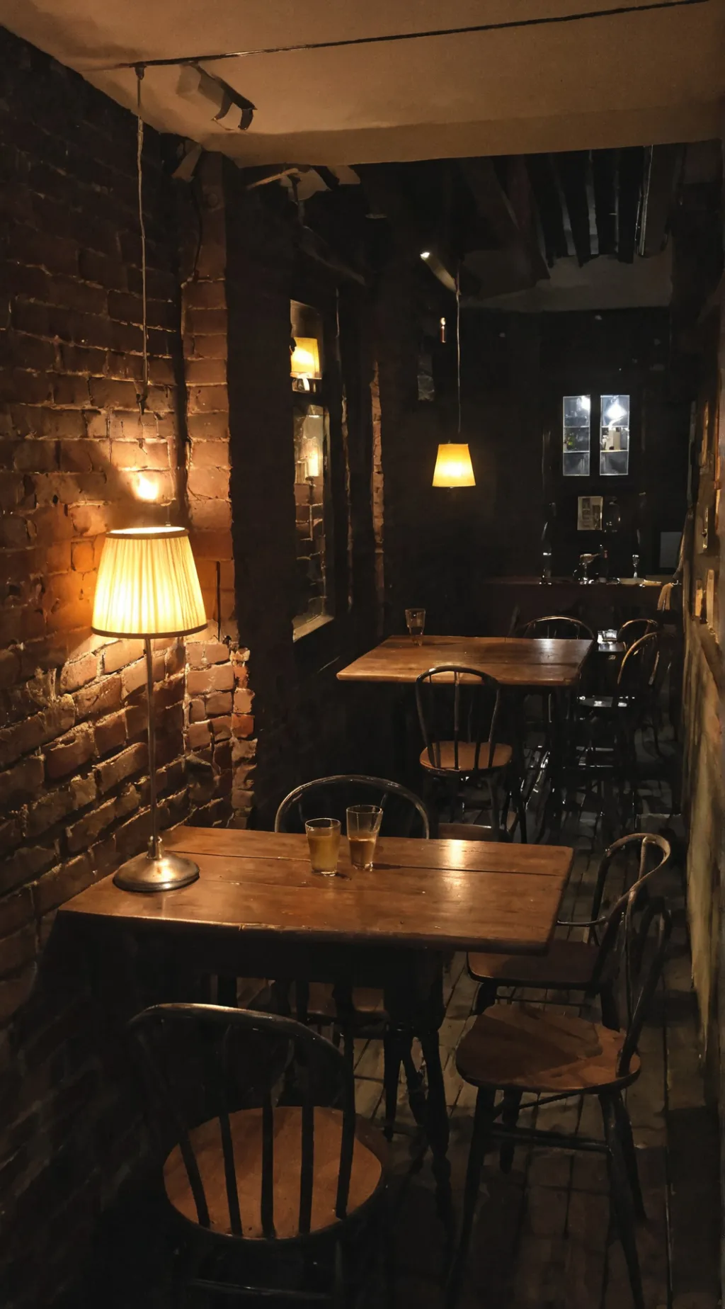 ai character: Blind dates night background