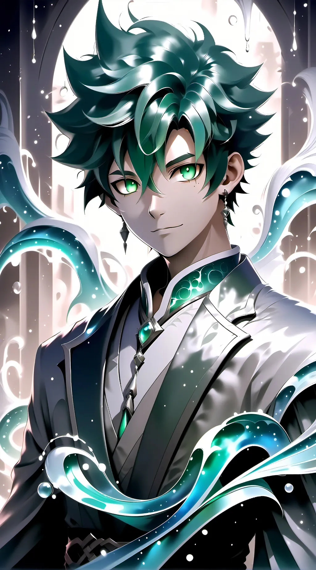 ai character: deku background