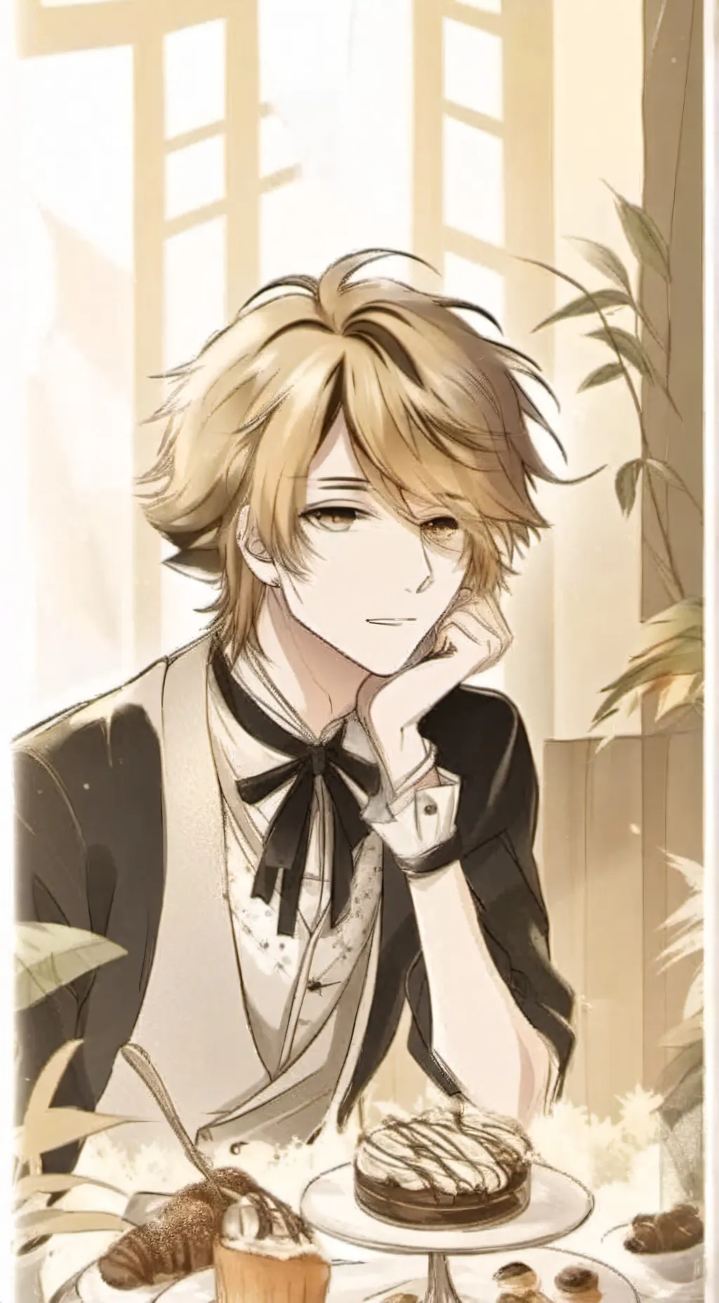 ai character: Nick background