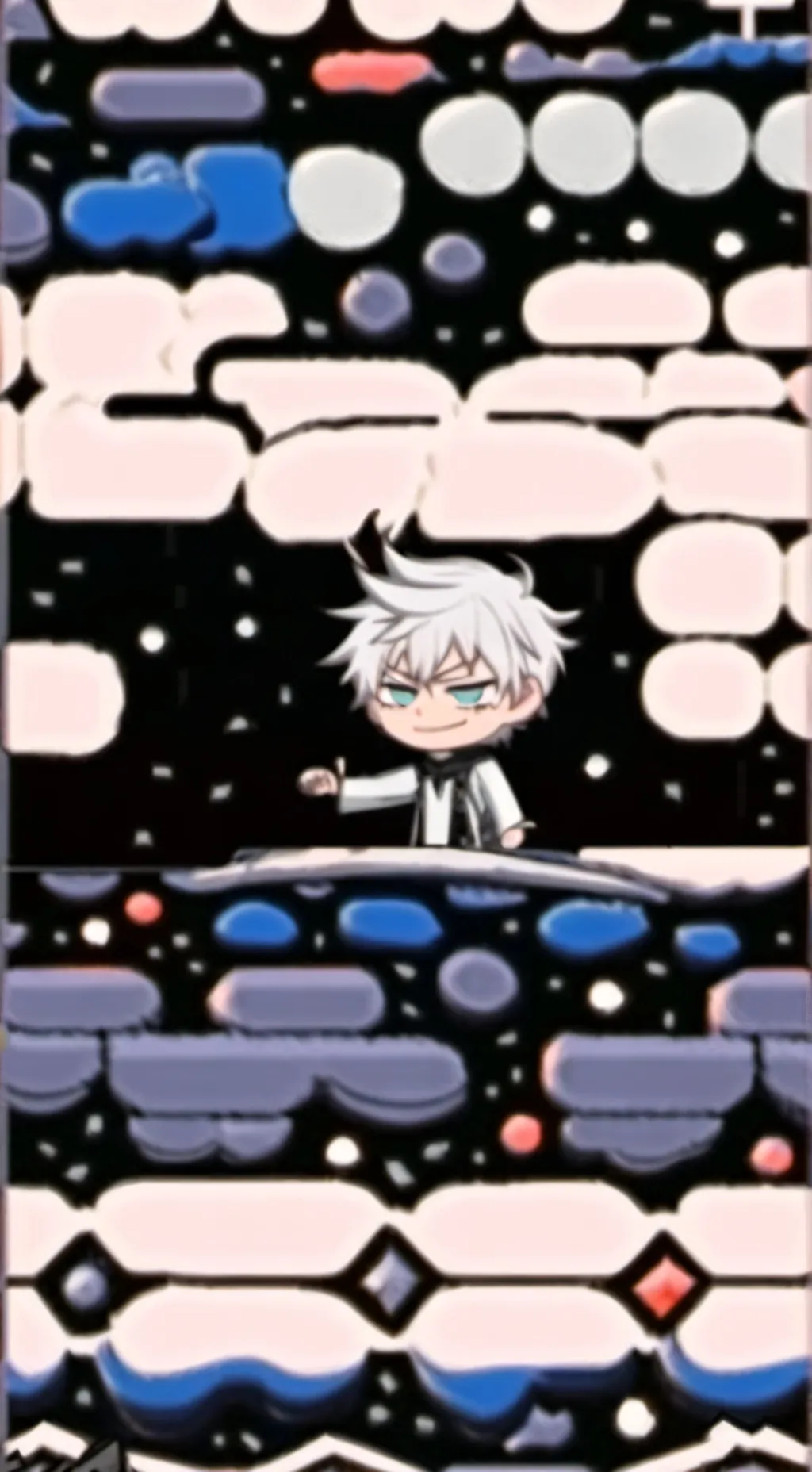 ai character: gojo background