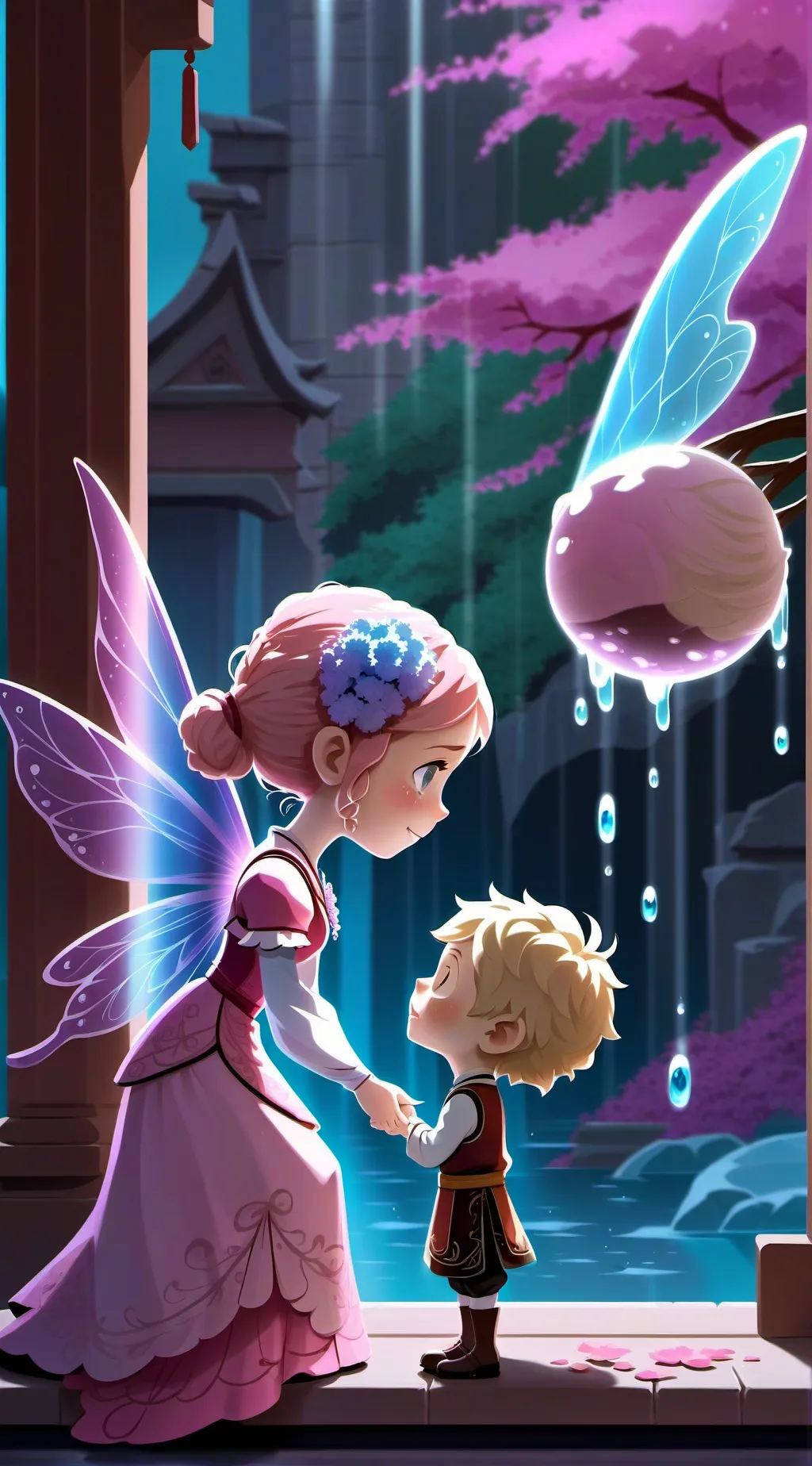 ai character: Denki background