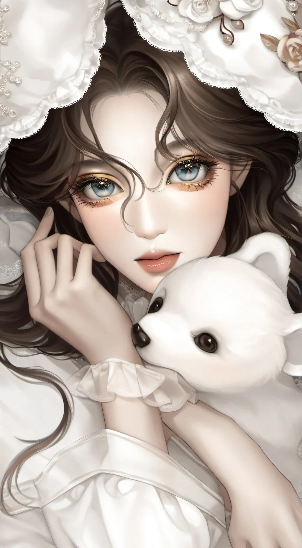 ai character: nati🩷 background