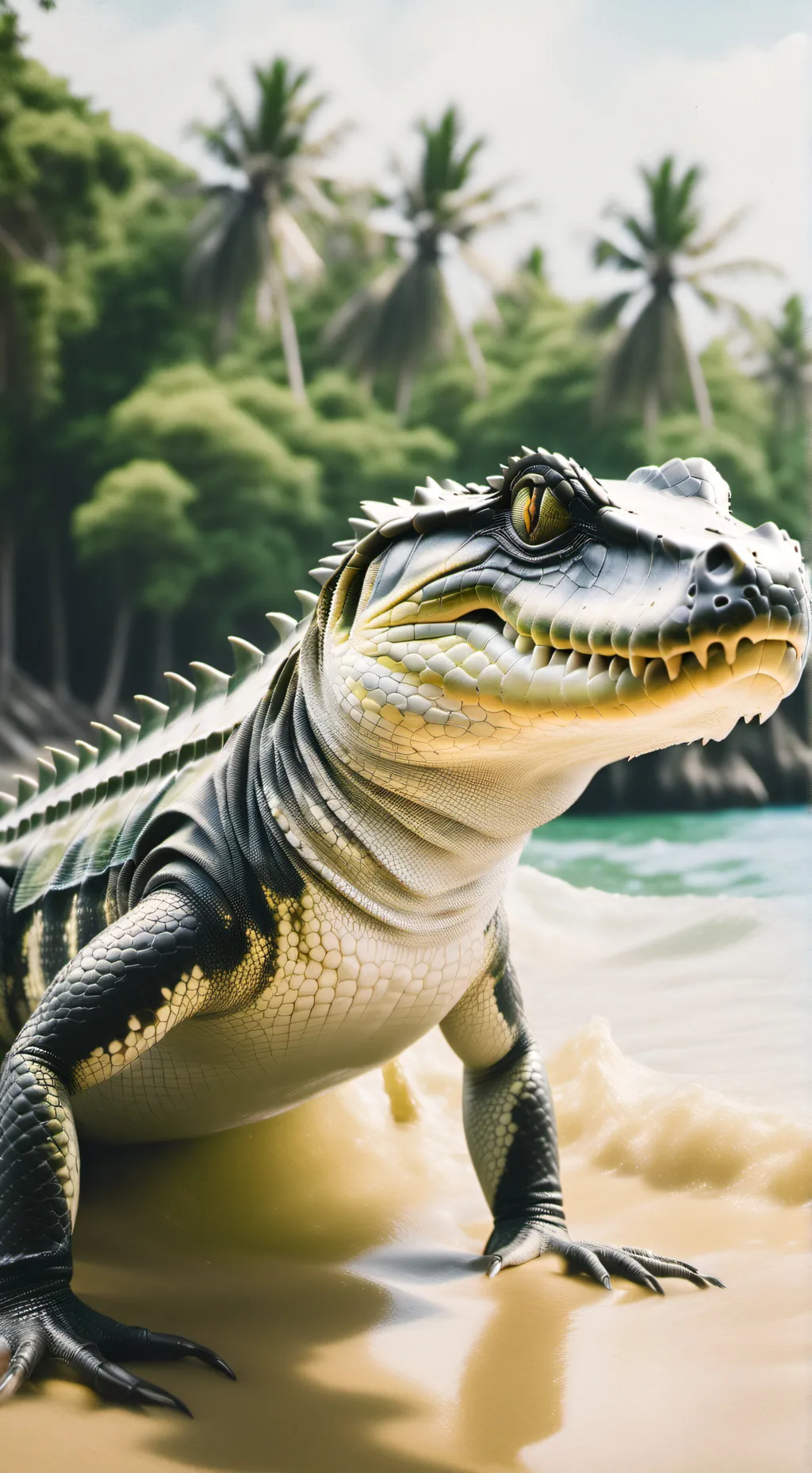 ai character: cocodrilo lilo background