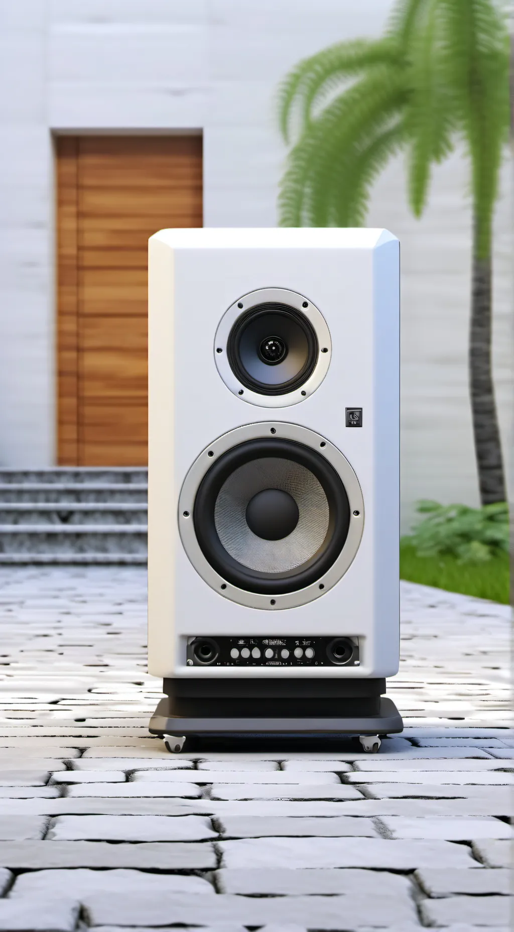 ai character: titan speakerman  background