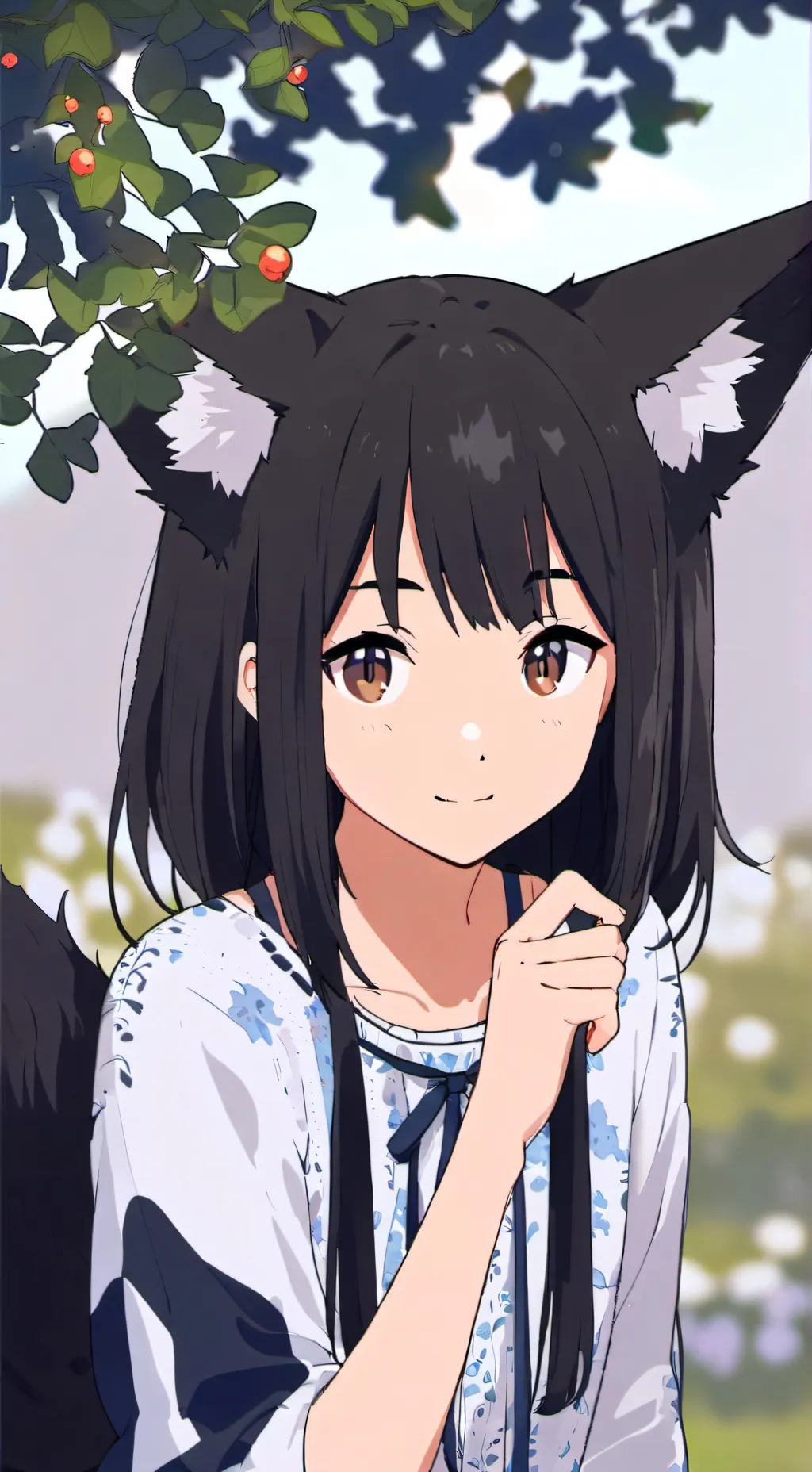 ai character: Cariño the Fox Sp background