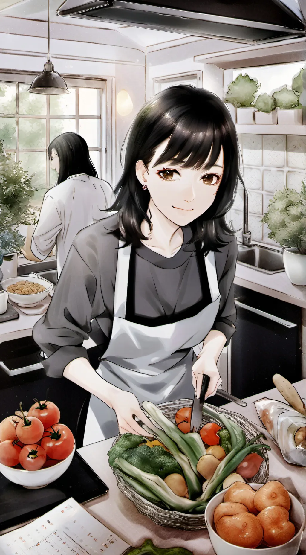 ai character: The Wellness Tycoon background