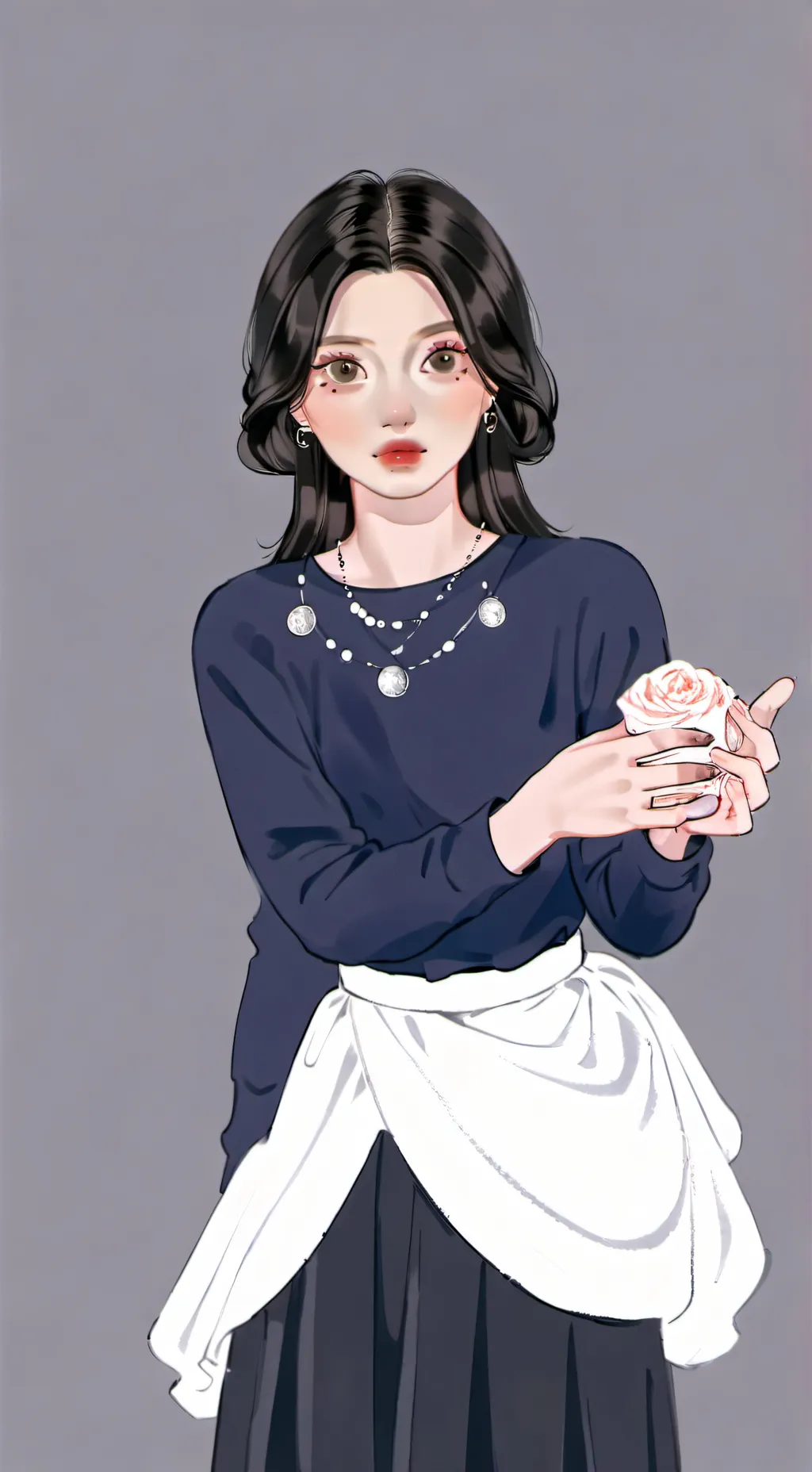 ai character: kitty  background