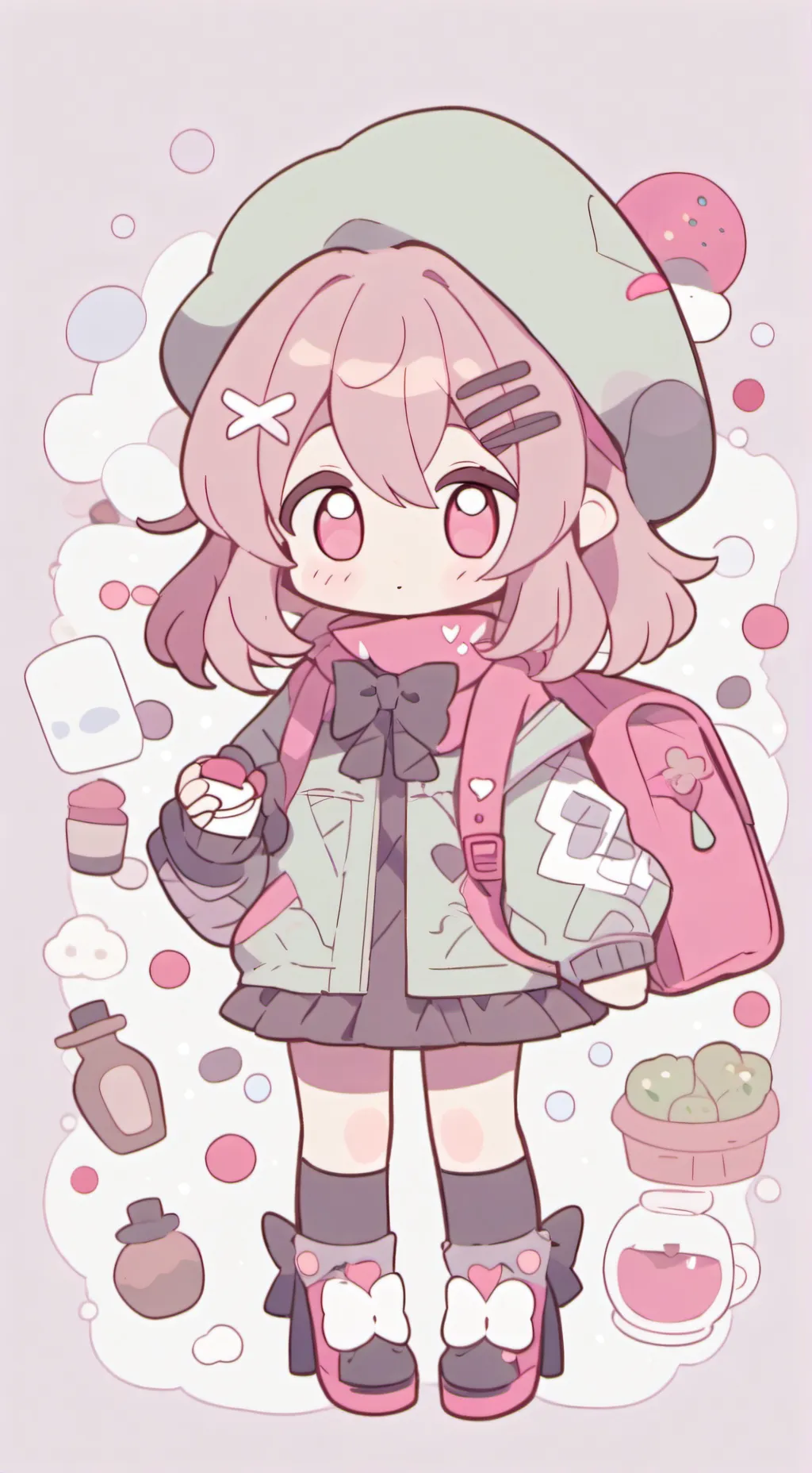 ai character: lily  background