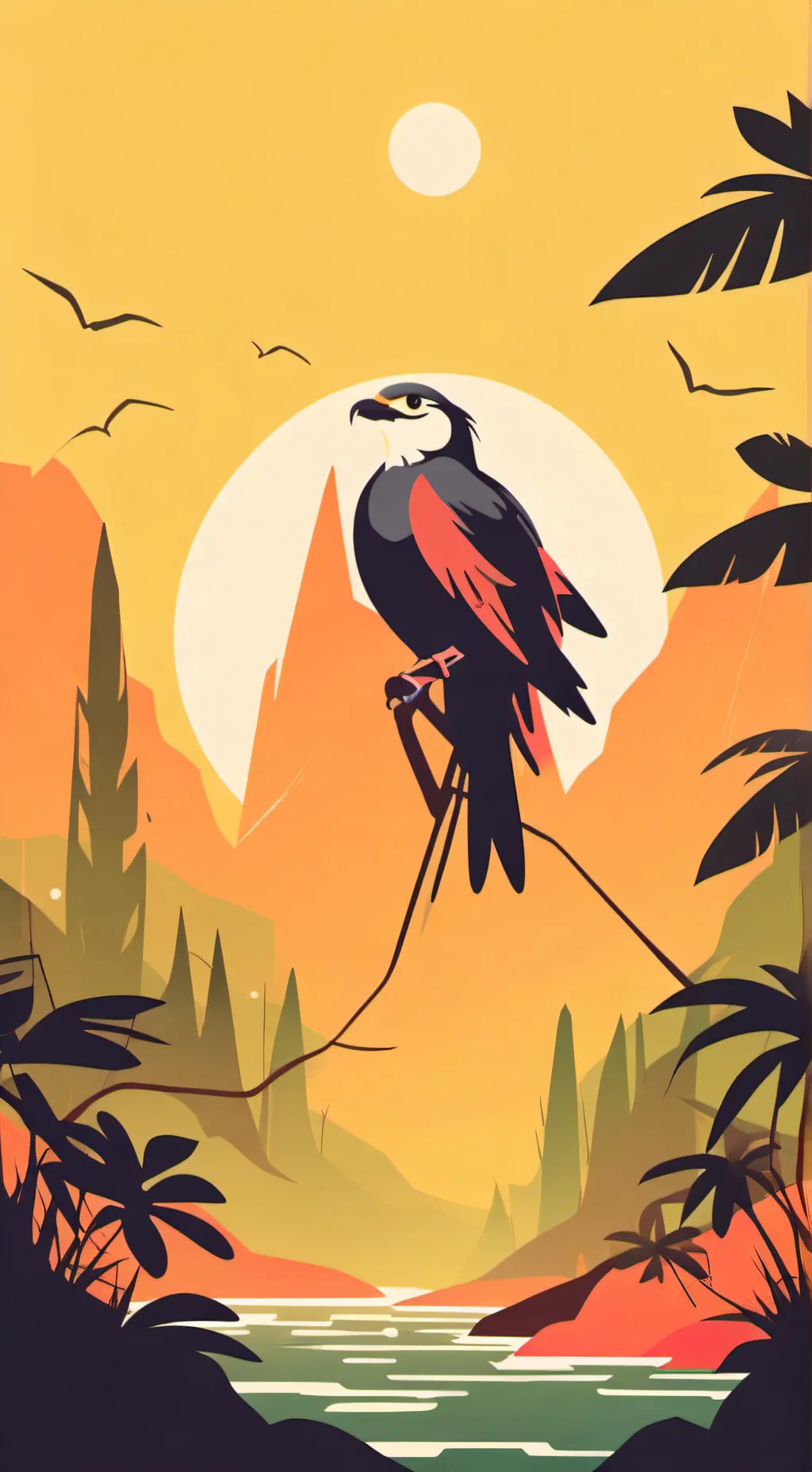 ai character: catnap x dogbey  background