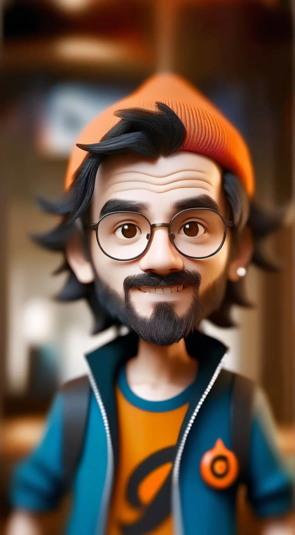 ai character: little man background