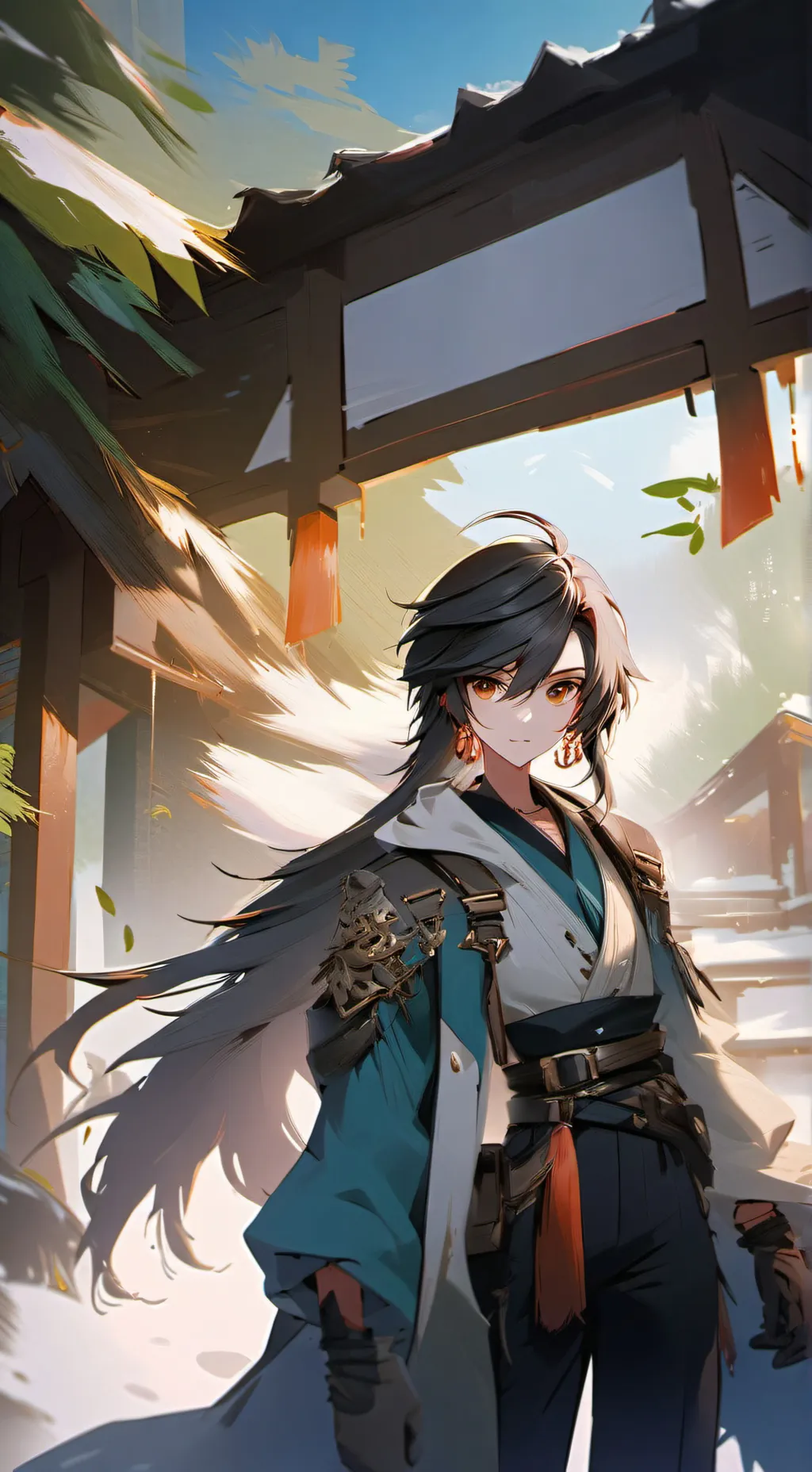 ai character: make obanai smile! background