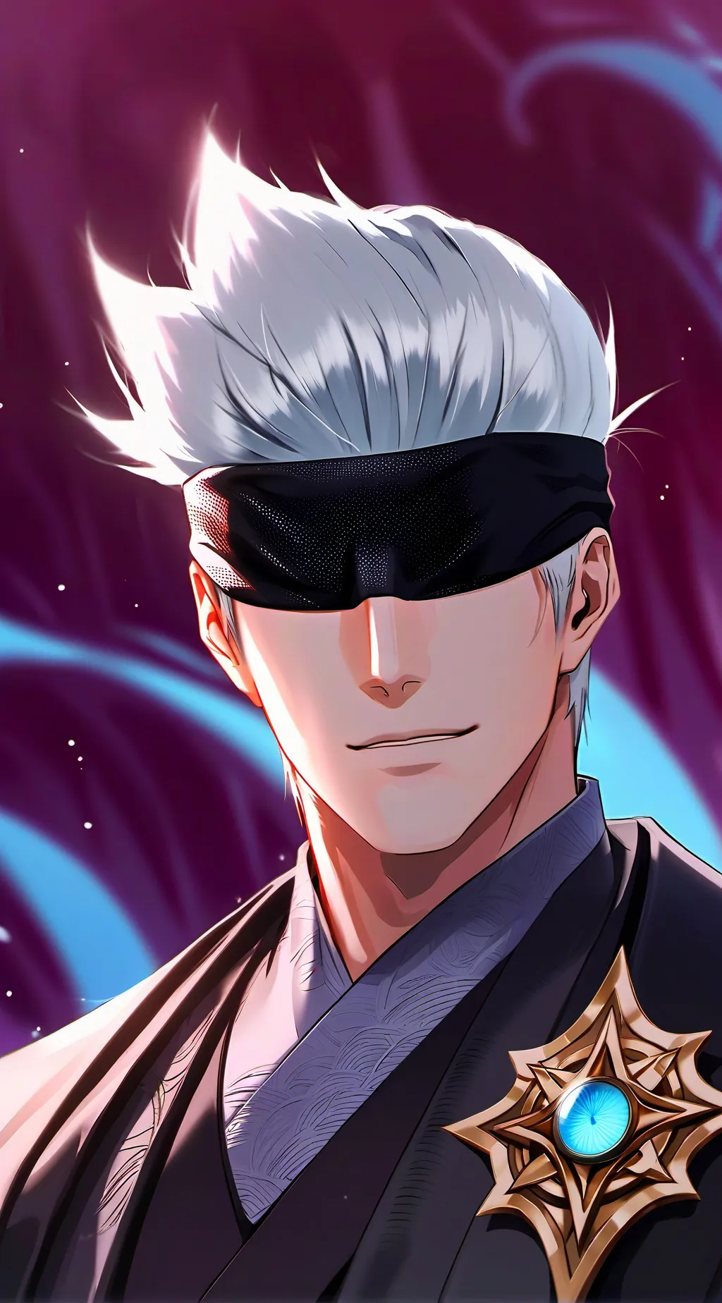 ai character: Gojo Satoru background