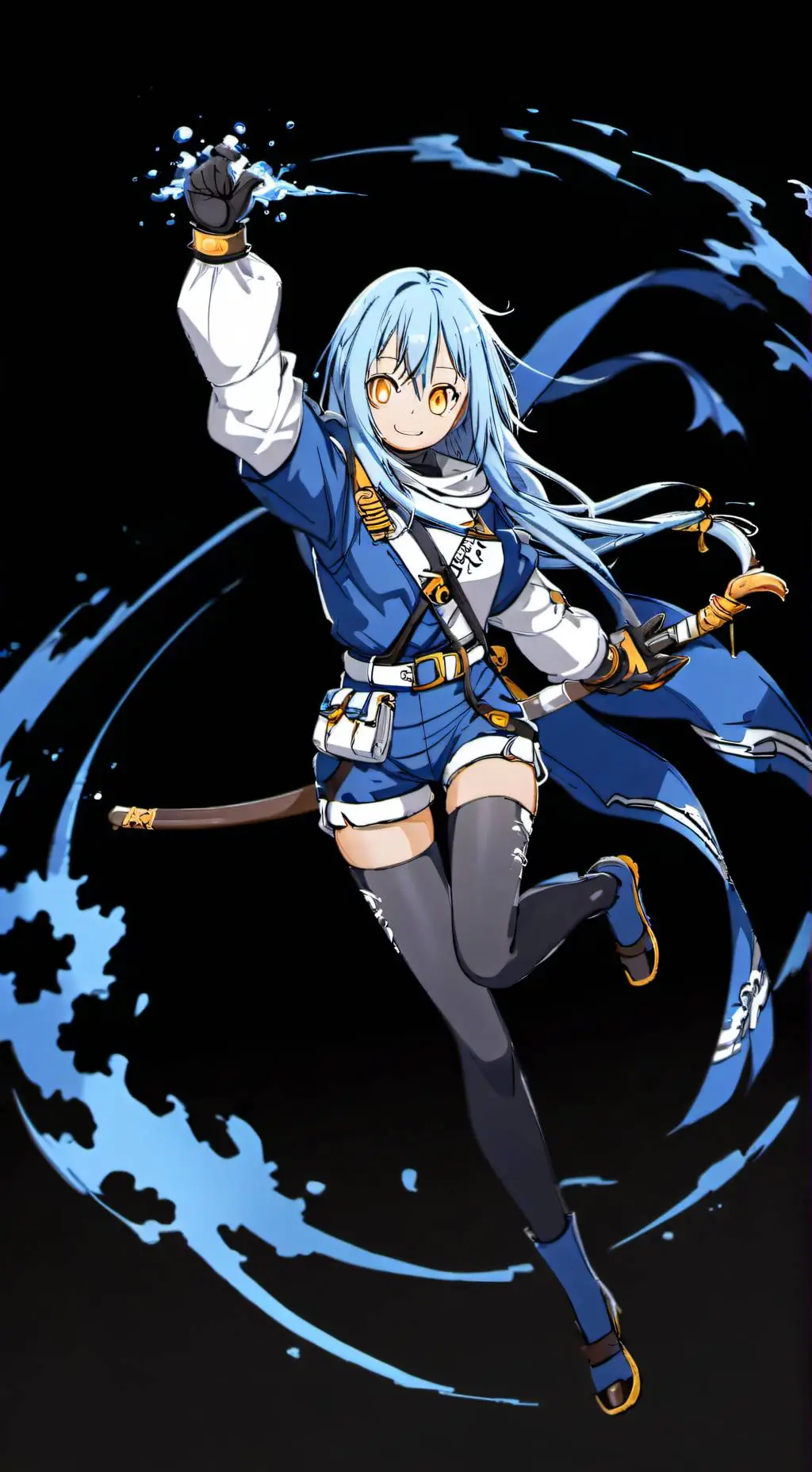 ai character: Rimiru x MHA background